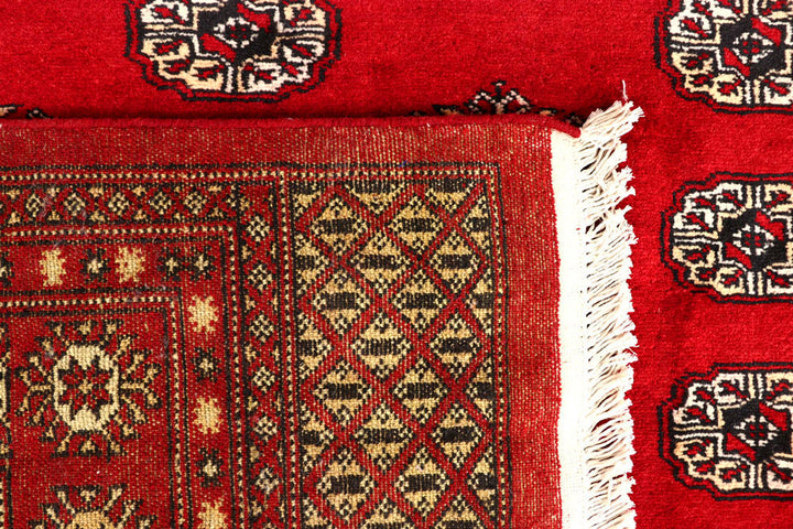 Red Bokhara 8' x 11' 4 - No. 59515 - ALRUG Rug Store