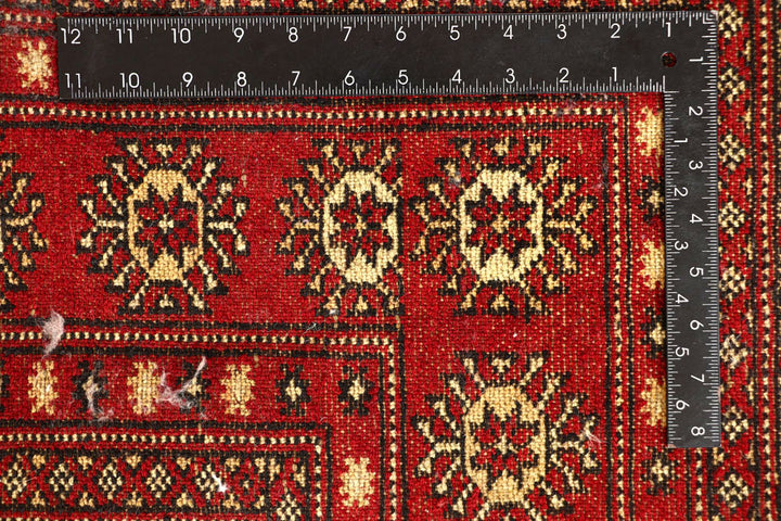 Red Bokhara 8' x 11' 4 - No. 59515 - ALRUG Rug Store