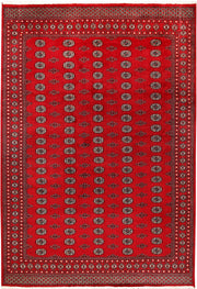Red Bokhara 8' x 11' 4 - No. 59515 - ALRUG Rug Store