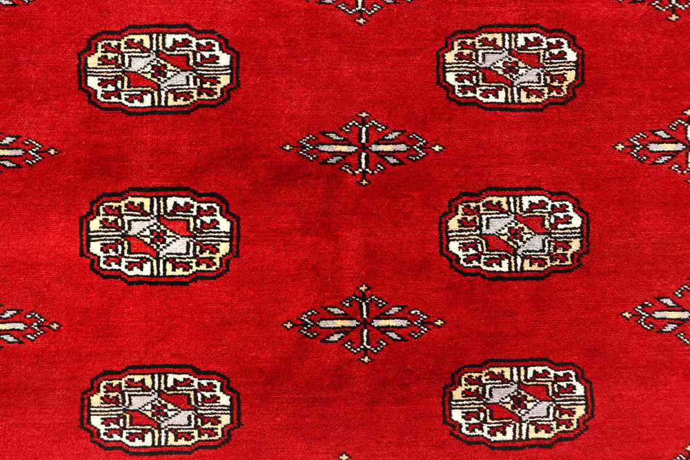 Red Bokhara 8' 1 x 11' 4 - No. 59516 - ALRUG Rug Store