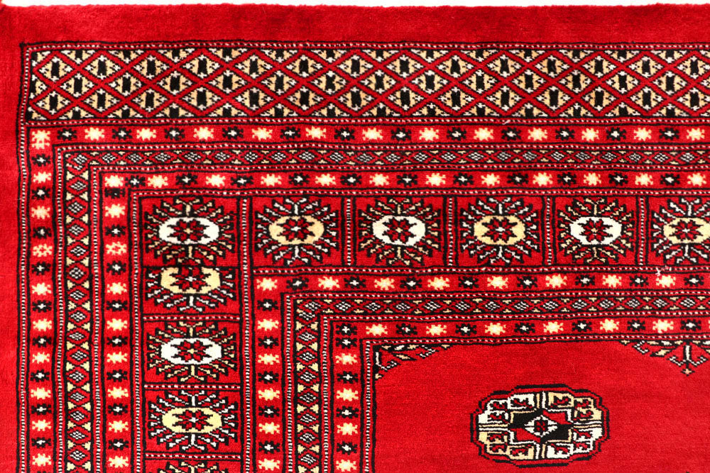Red Bokhara 8' 1 x 11' 5 - No. 59522 - ALRUG Rug Store