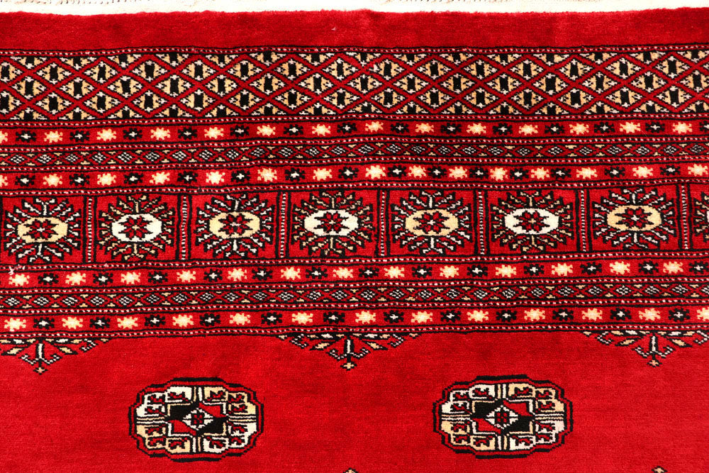 Red Bokhara 8' 1 x 11' 5 - No. 59522 - ALRUG Rug Store