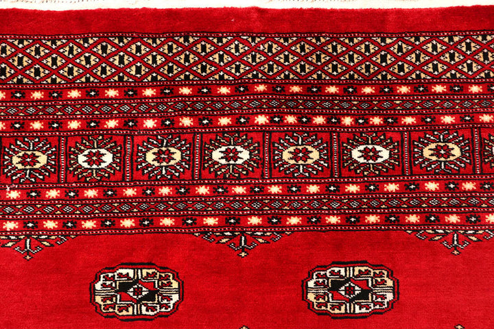 Red Bokhara 8' 1 x 11' 5 - No. 59522 - ALRUG Rug Store