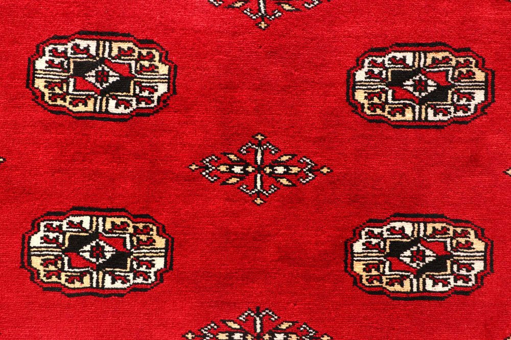 Red Bokhara 8' 1 x 11' 5 - No. 59522 - ALRUG Rug Store