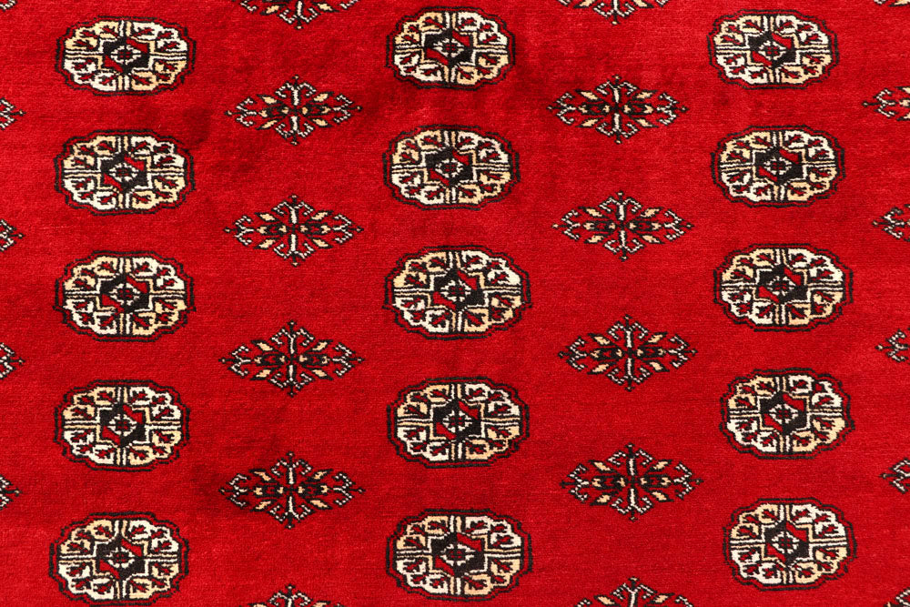 Firebrick Bokhara 8' x 11' 10 - No. 59523 - ALRUG Rug Store
