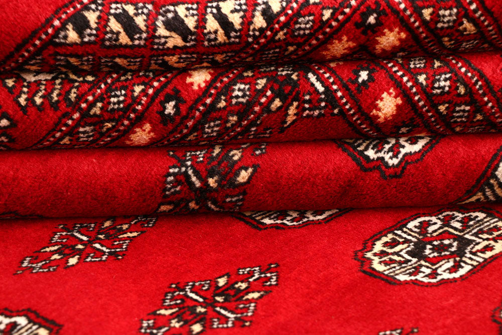 Firebrick Bokhara 8' x 11' 10 - No. 59523 - ALRUG Rug Store