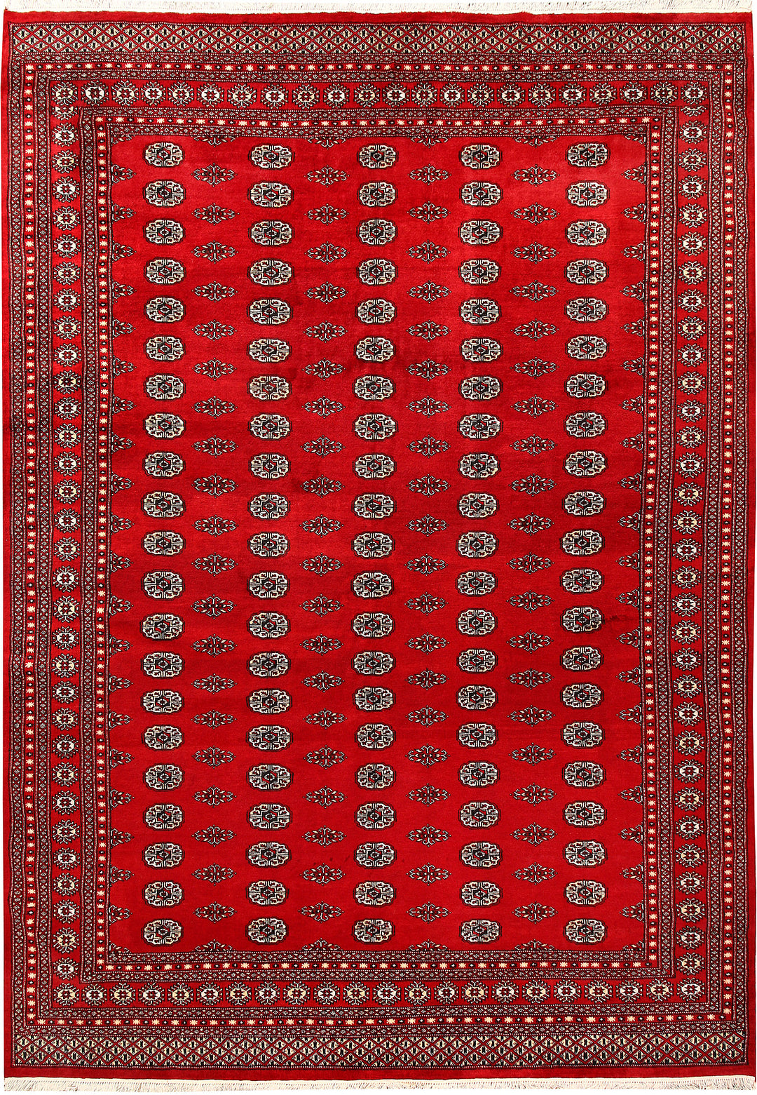 Firebrick Bokhara 8' x 11' 10 - No. 59523 - ALRUG Rug Store
