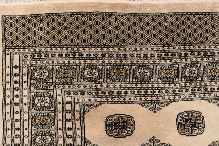 Bisque Bokhara 7' 11 x 11' 8 - No. 59527 - ALRUG Rug Store