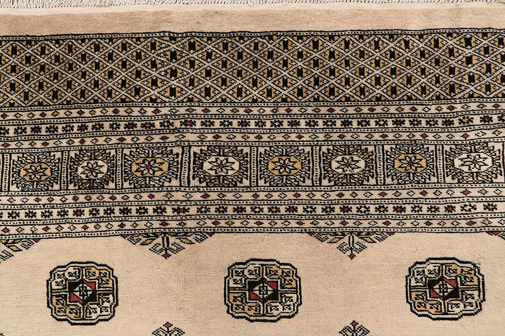 Bisque Bokhara 7' 11 x 11' 8 - No. 59527 - ALRUG Rug Store