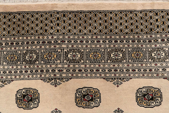 Bisque Bokhara 7' 11 x 11' 8 - No. 59527 - ALRUG Rug Store
