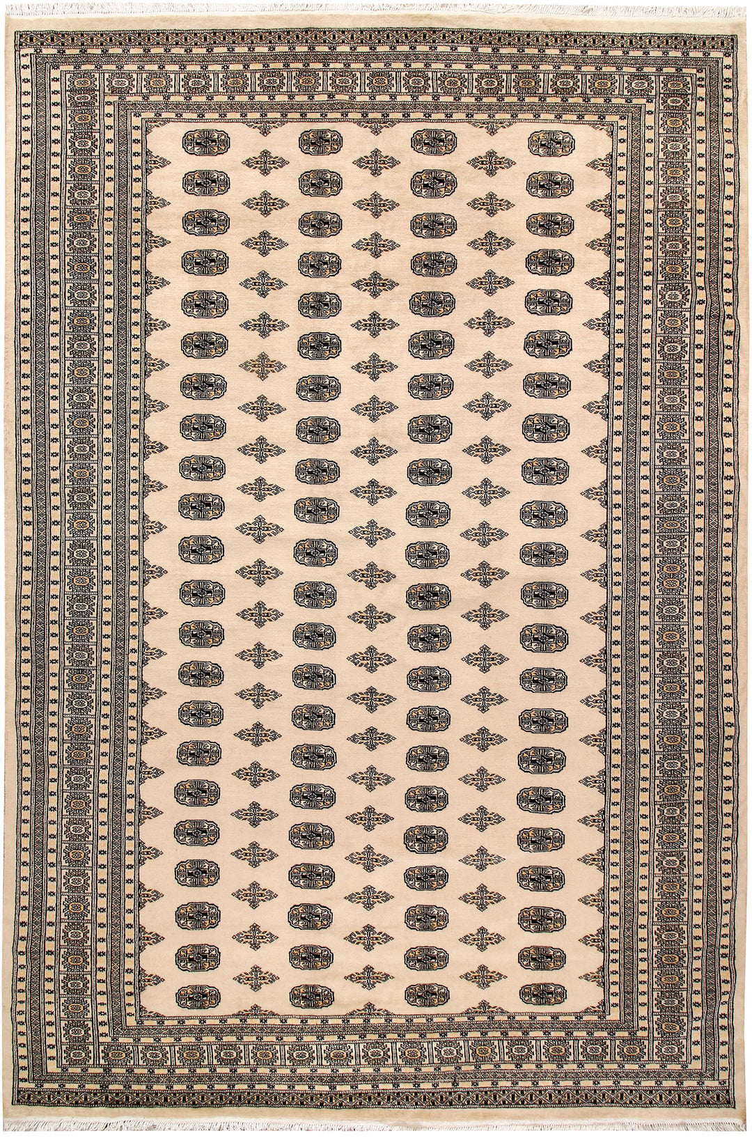 Bisque Bokhara 8' 1 x 12' - No. 59528 - ALRUG Rug Store