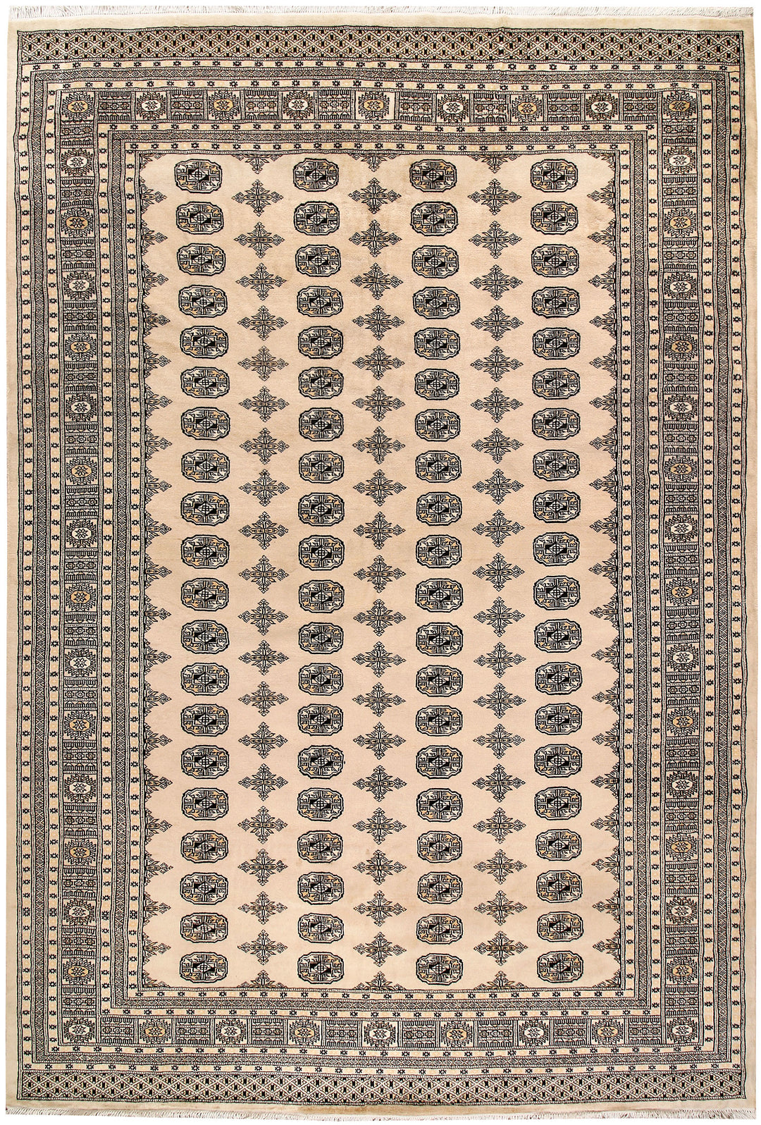 Bisque Bokhara 8' x 11' 10 - No. 59529 - ALRUG Rug Store