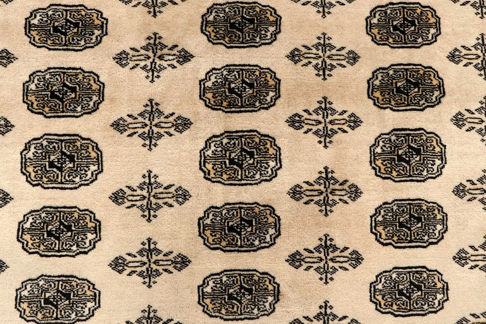 Bisque Bokhara 8' x 11' 6 - No. 59531 - ALRUG Rug Store