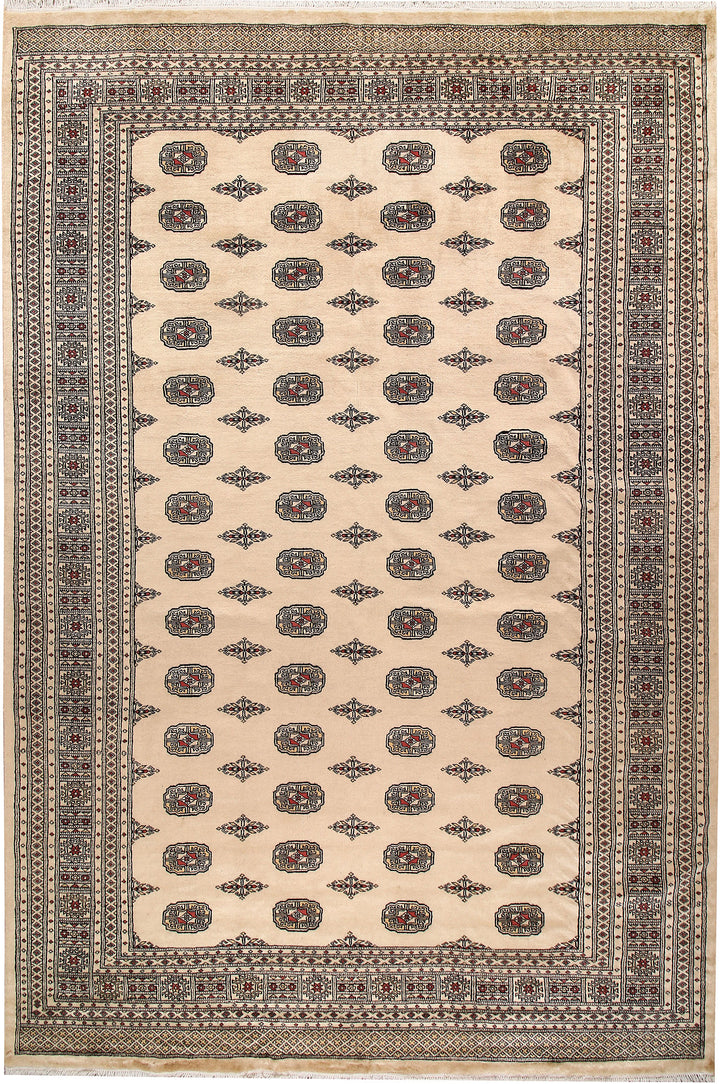 Bisque Bokhara 8' x 11' 11 - No. 59532 - ALRUG Rug Store
