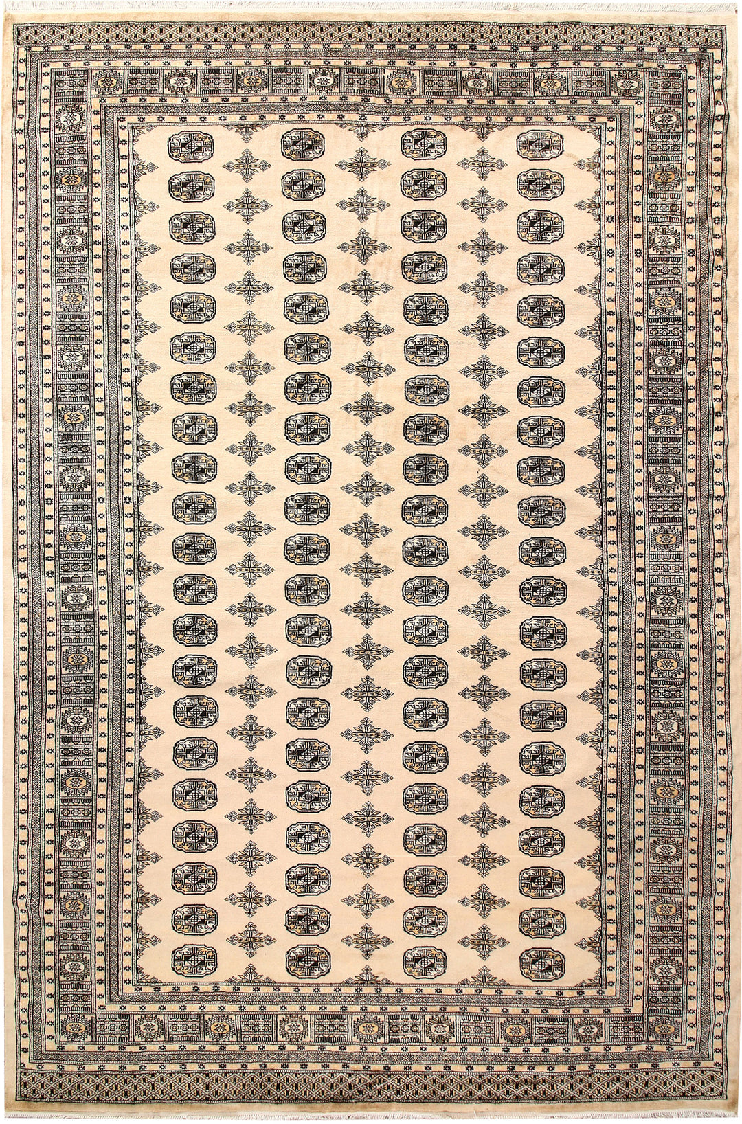 Bisque Bokhara 8' 1 x 12' - No. 59534 - ALRUG Rug Store