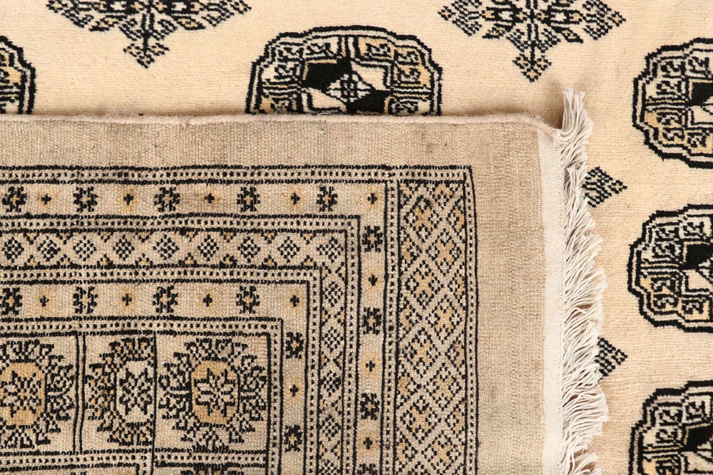 Blanched Almond Bokhara 8' x 11' 10 - No. 59535 - ALRUG Rug Store