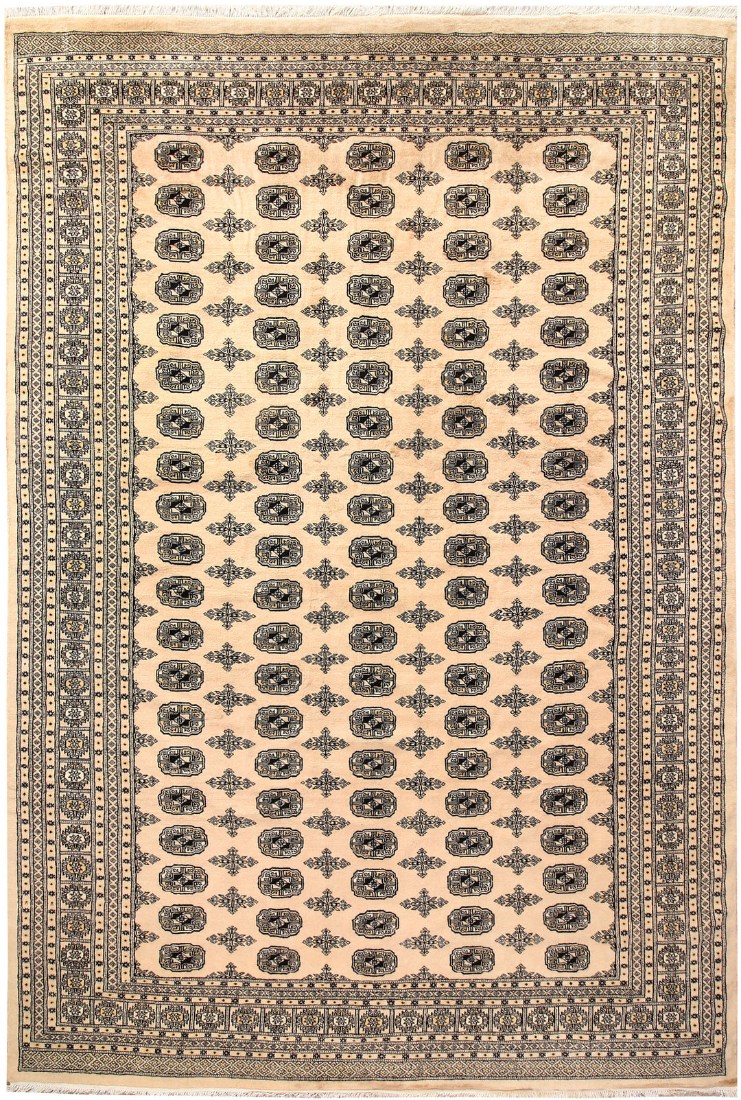 Blanched Almond Bokhara 8' x 11' 10 - No. 59535 - ALRUG Rug Store