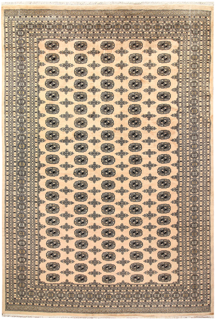 Blanched Almond Bokhara 8' x 11' 10 - No. 59535 - ALRUG Rug Store