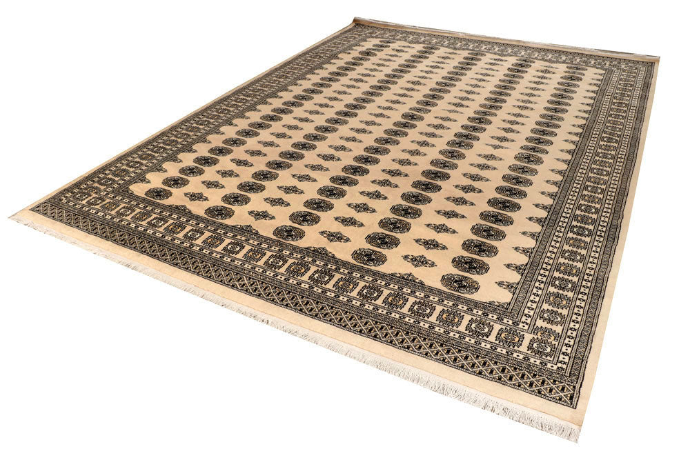 Bisque Bokhara 8' 2 x 10' 11 - No. 59536 - ALRUG Rug Store