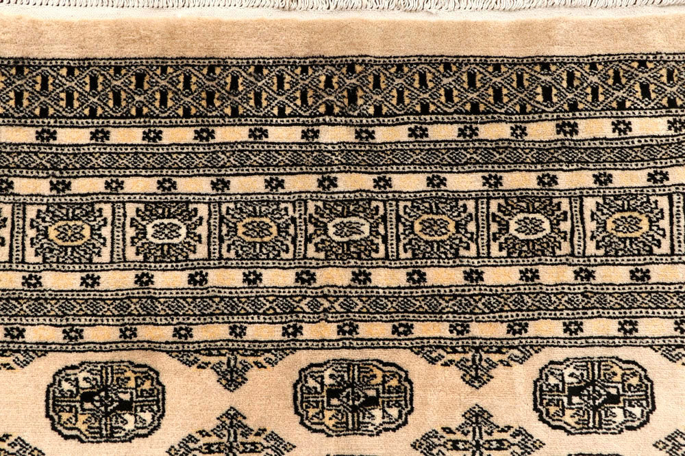 Bisque Bokhara 8' x 11' 5 - No. 59537 - ALRUG Rug Store