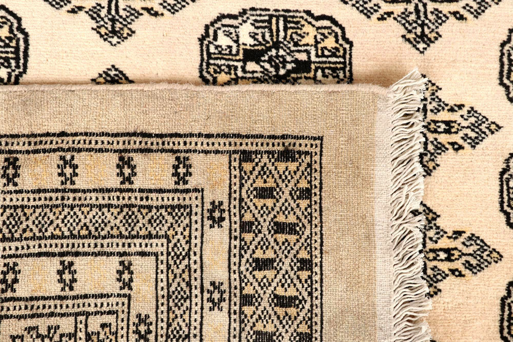 Bisque Bokhara 8' x 11' 5 - No. 59537 - ALRUG Rug Store