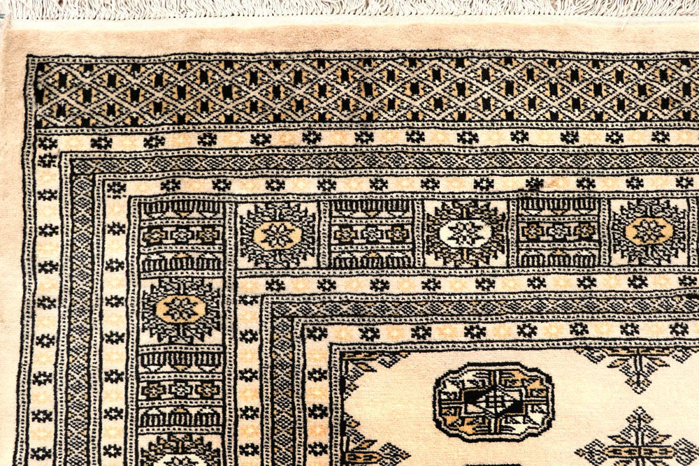 Blanched Almond Bokhara 8' 2 x 12' - No. 59538 - ALRUG Rug Store