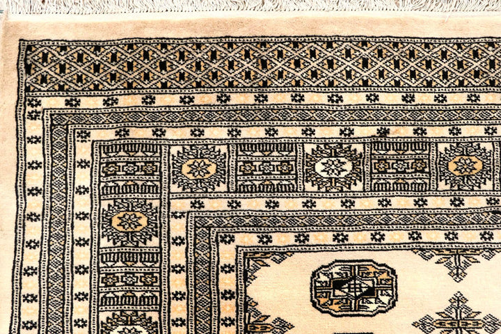 Blanched Almond Bokhara 8' 2 x 12' - No. 59538 - ALRUG Rug Store