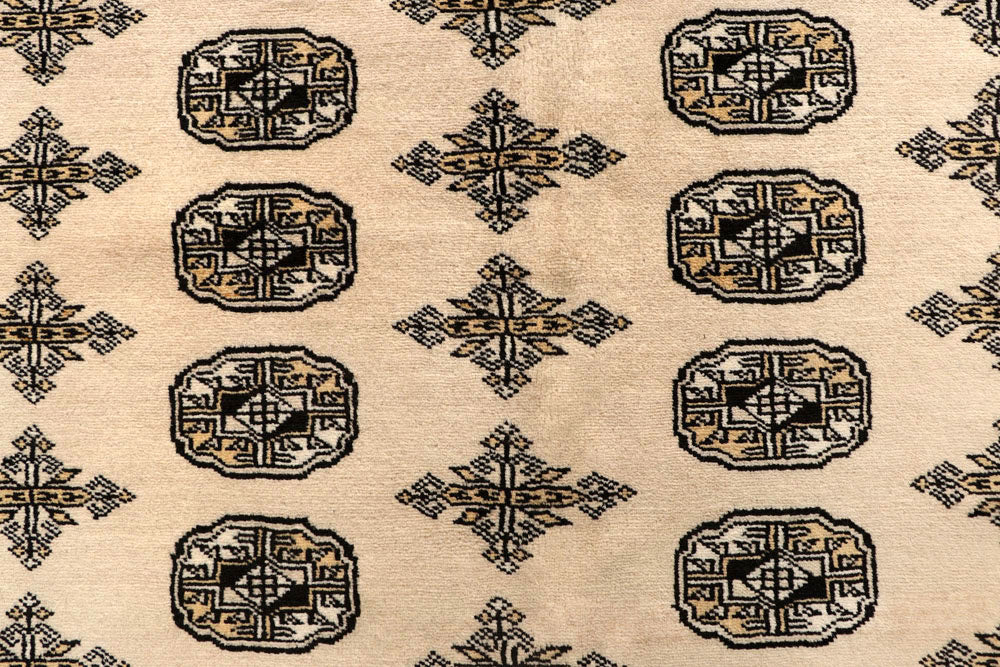 Blanched Almond Bokhara 8' 2 x 12' - No. 59538 - ALRUG Rug Store