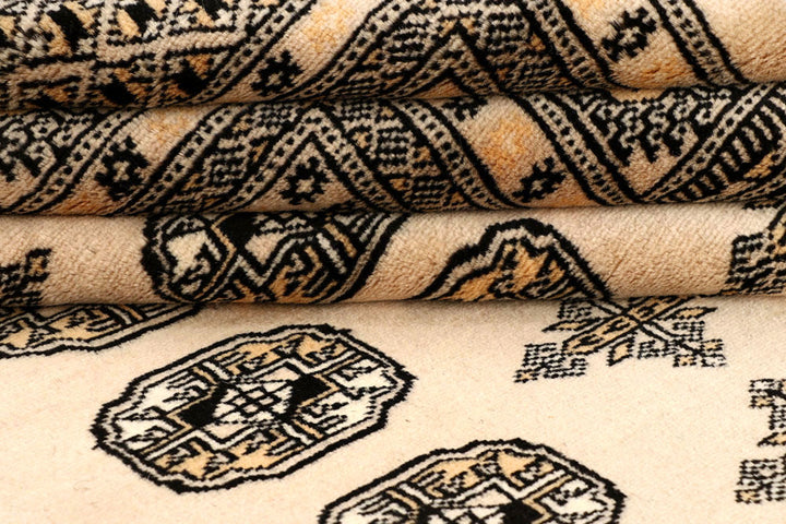 Blanched Almond Bokhara 8' 2 x 12' - No. 59538 - ALRUG Rug Store