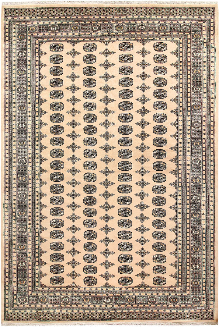 Blanched Almond Bokhara 8' 2 x 12' - No. 59538 - ALRUG Rug Store
