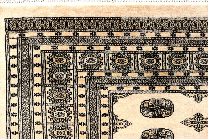 Blanched Almond Bokhara 8' x 11' 8 - No. 59541 - ALRUG Rug Store