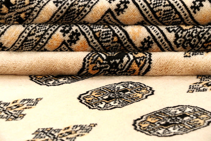 Blanched Almond Bokhara 8' x 11' 8 - No. 59541 - ALRUG Rug Store