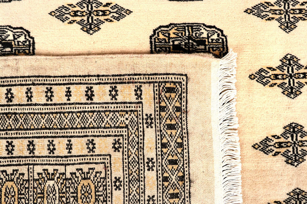 Blanched Almond Bokhara 8' x 11' 8 - No. 59541 - ALRUG Rug Store