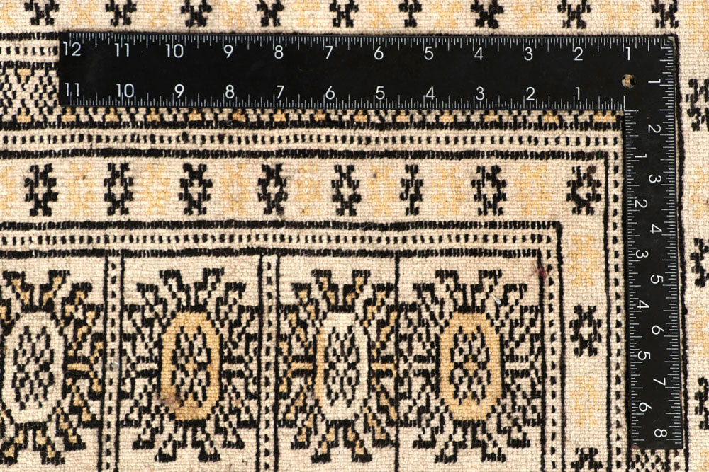 Blanched Almond Bokhara 8' x 11' 8 - No. 59541 - ALRUG Rug Store