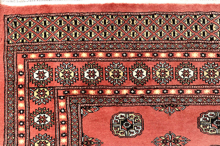 Salmon Bokhara 7' 10 x 11' 9 - No. 59542 - ALRUG Rug Store