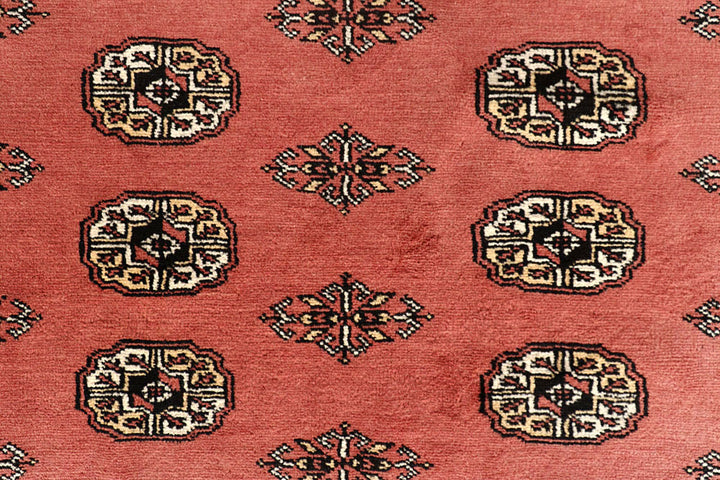 Salmon Bokhara 7' 10 x 11' 9 - No. 59542 - ALRUG Rug Store