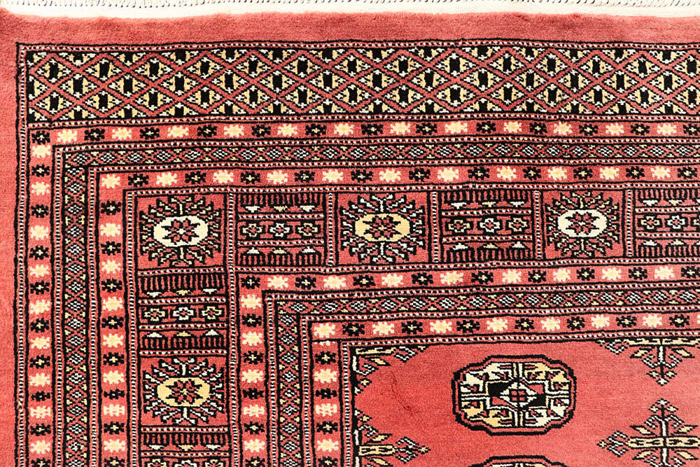 Salmon Bokhara 8' x 11' 10 - No. 59543 - ALRUG Rug Store