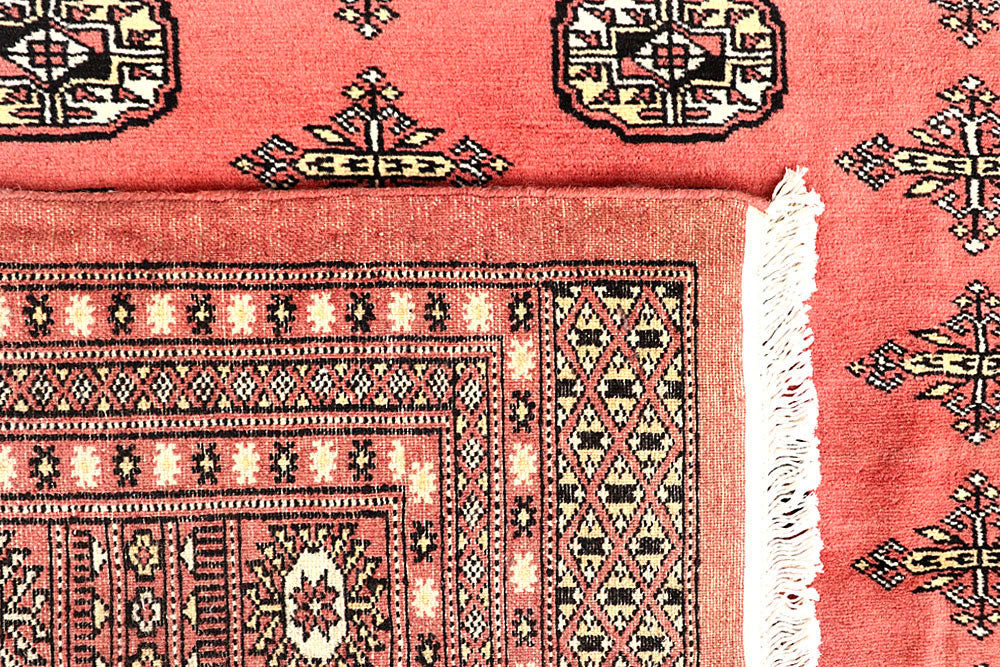 Salmon Bokhara 8' x 11' 10 - No. 59543 - ALRUG Rug Store