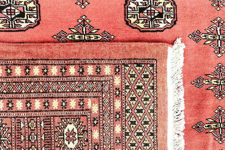 Salmon Bokhara 8' x 11' 10 - No. 59543 - ALRUG Rug Store