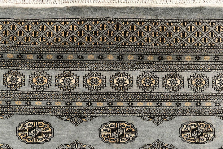 Silver Bokhara 9' 11 x 14' 5 - No. 59547 - ALRUG Rug Store