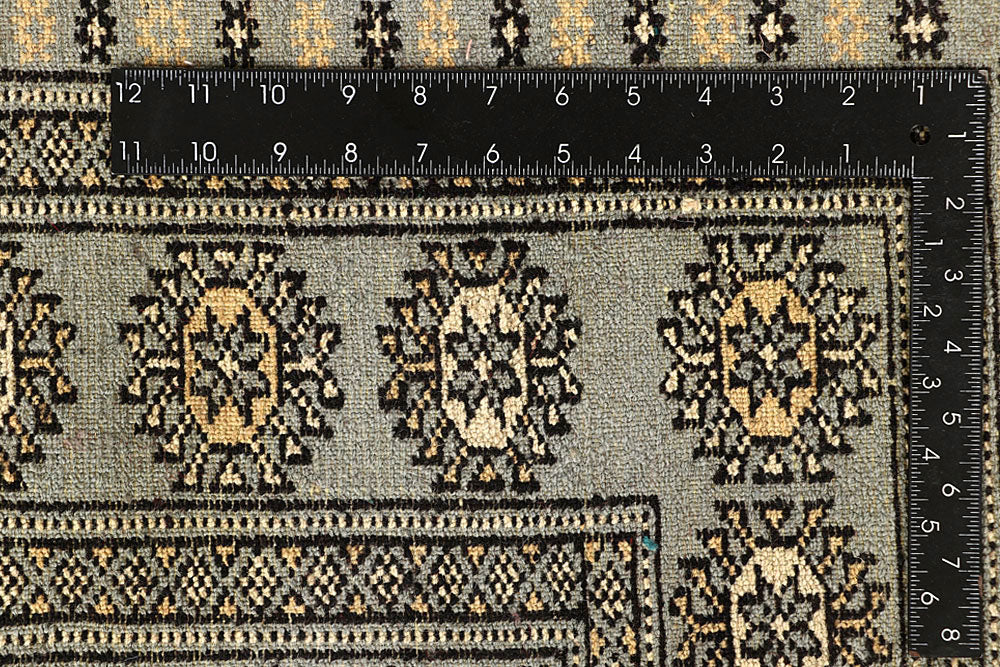 Silver Bokhara 9' 11 x 14' 5 - No. 59547 - ALRUG Rug Store