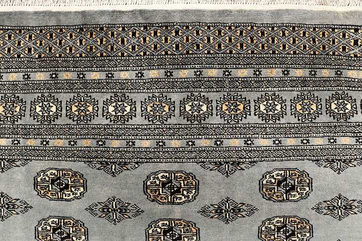 Silver Bokhara 10' x 14' 1 - No. 59549 - ALRUG Rug Store