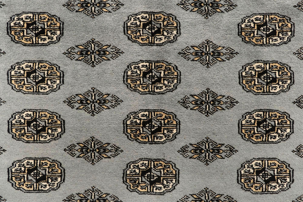 Silver Bokhara 10' x 14' 1 - No. 59549 - ALRUG Rug Store