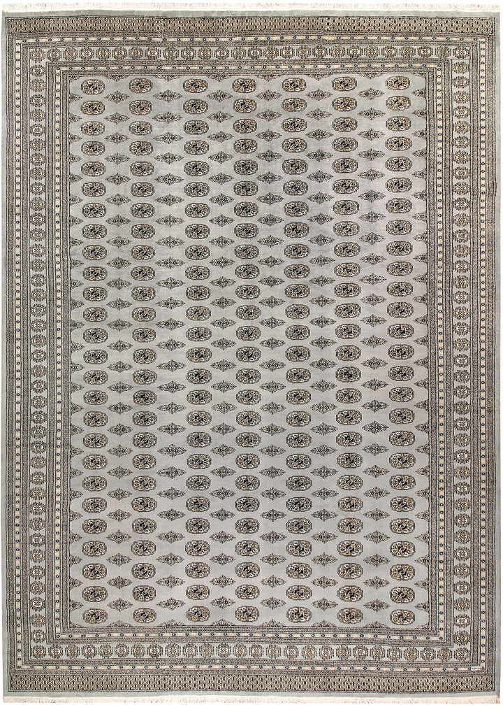 Silver Bokhara 10' x 14' 1 - No. 59549 - ALRUG Rug Store