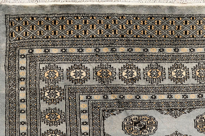 Silver Bokhara 10' x 13' 3 - No. 59550 - ALRUG Rug Store