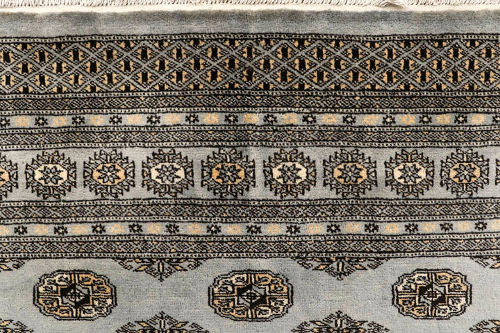 Silver Bokhara 10' x 13' 3 - No. 59550 - ALRUG Rug Store