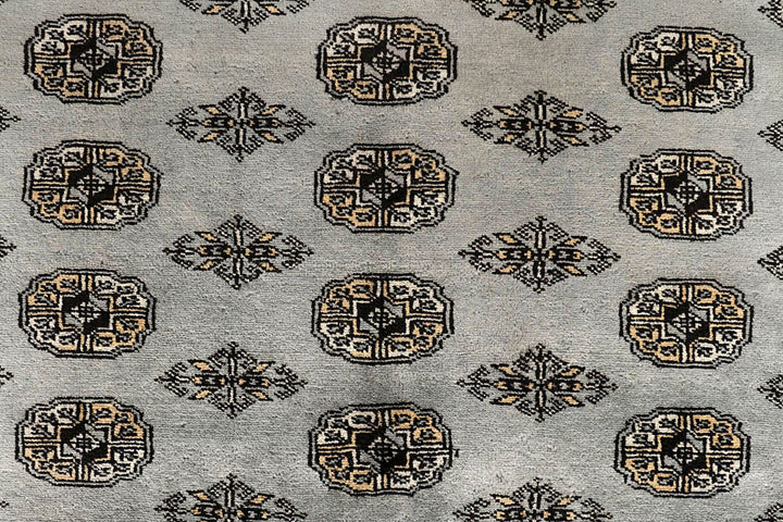 Silver Bokhara 9' 11 x 13' 7 - No. 59551 - ALRUG Rug Store