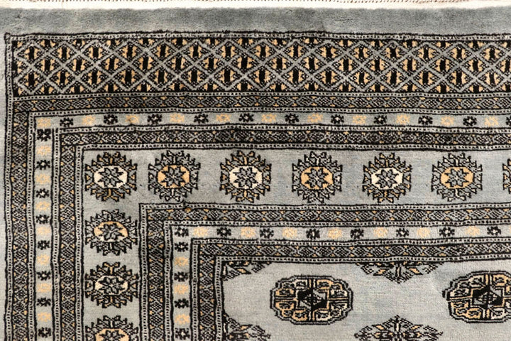 Silver Bokhara 9' 11 x 13' 11 - No. 59552 - ALRUG Rug Store