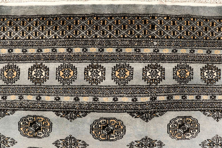 Silver Bokhara 9' 11 x 13' 11 - No. 59552 - ALRUG Rug Store