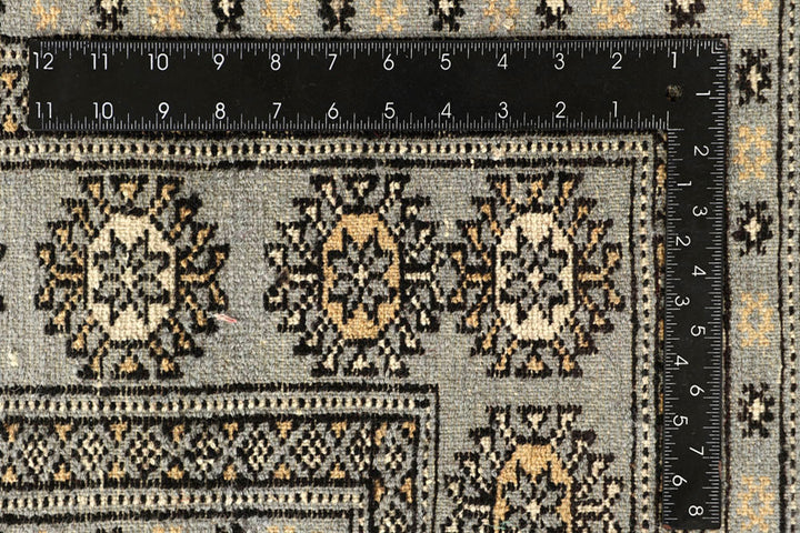 Silver Bokhara 9' 11 x 13' 11 - No. 59552 - ALRUG Rug Store